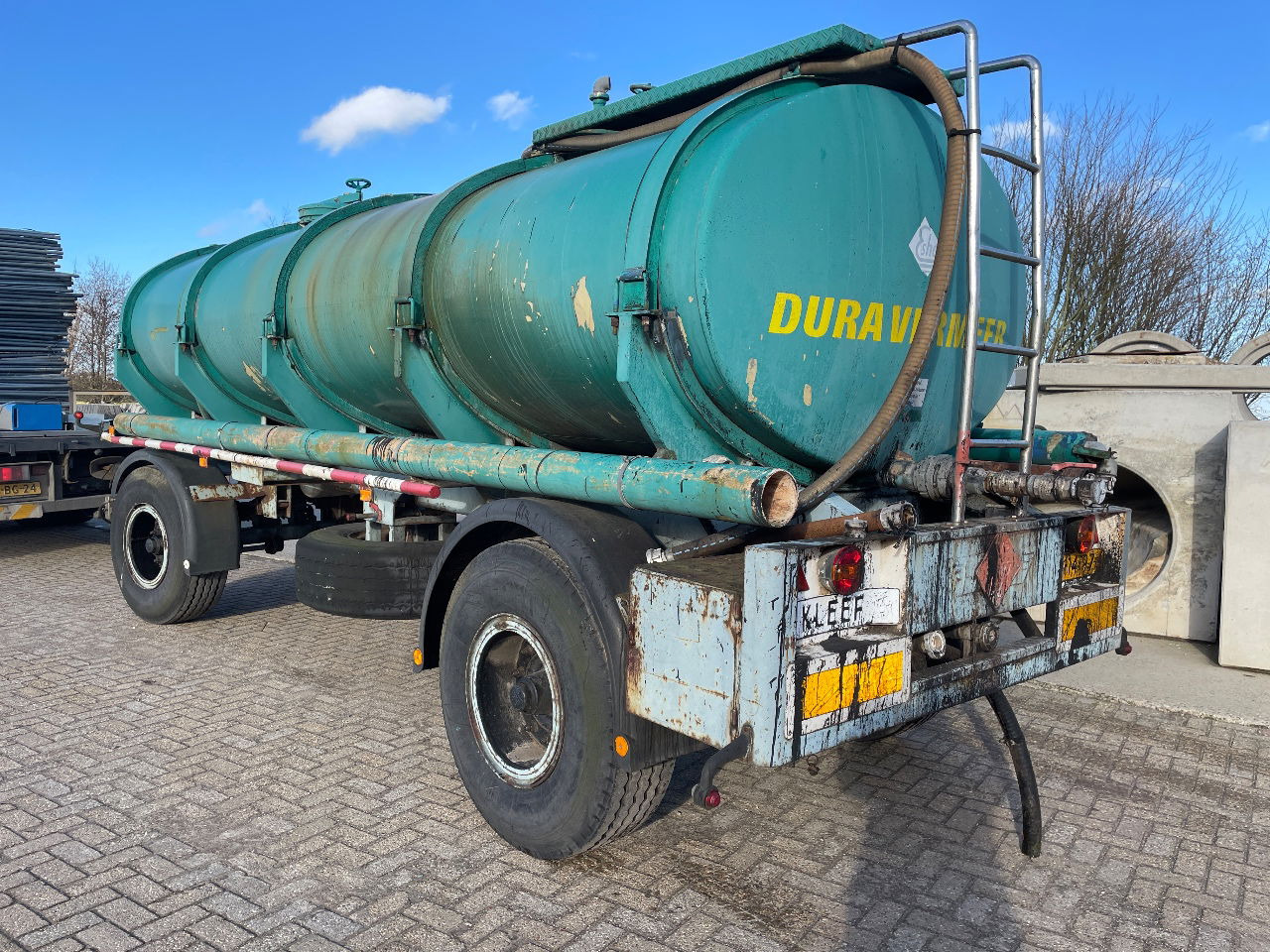 Burg Bitumen tank inox 14.000L - קרון נגרר עם מכל: תמונה 2 Burg Bitumen tank inox 14.000L - קרון נגרר עם מכל: תמונה 2