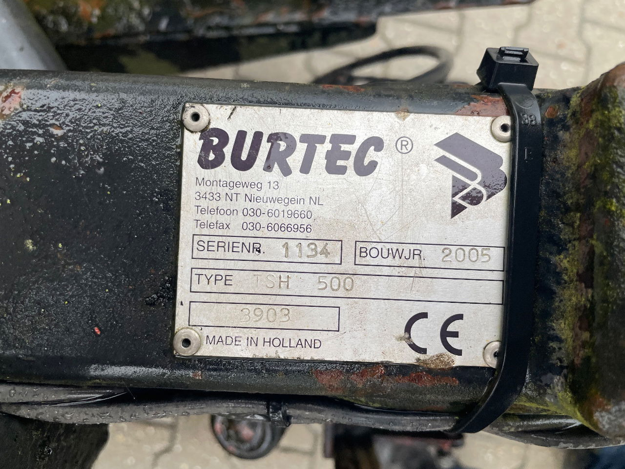 מכונת אספלט Burtec TSH 500 bitumen sprayer: תמונה 6