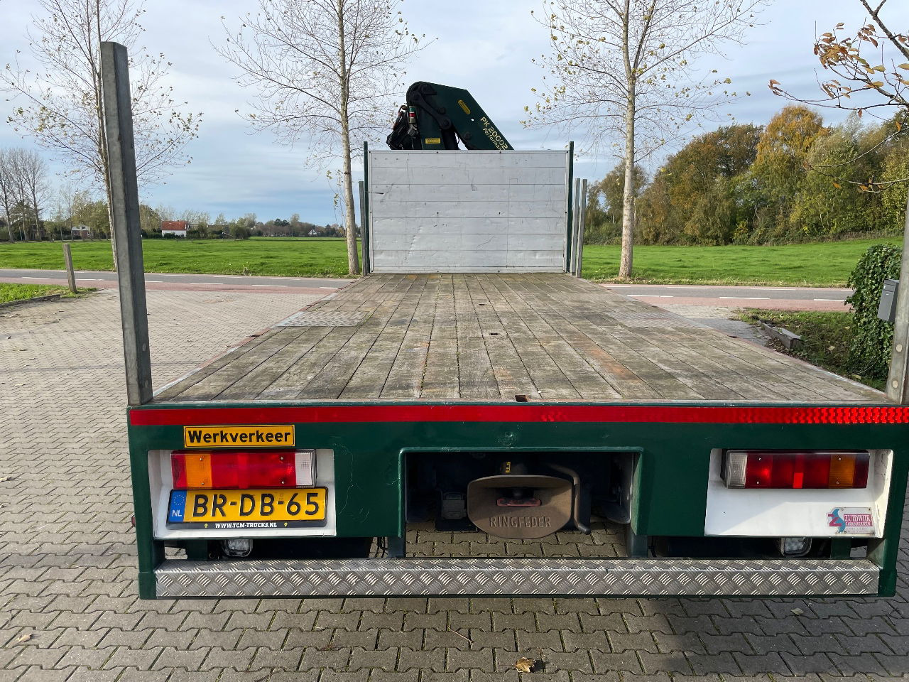 DAF CF 75.310 With Palfinger PK20002 crane - משאית צד נופל/ שטוחה, משאית מנוף: תמונה 5 DAF CF 75.310 With Palfinger PK20002 crane - משאית צד נופל/ שטוחה, משאית מנוף: תמונה 5