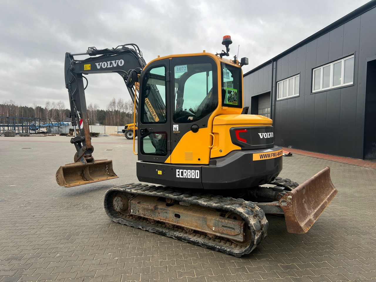 Volvo ECR88D - מחפר סורק: תמונה 3 Volvo ECR88D - מחפר סורק: תמונה 3