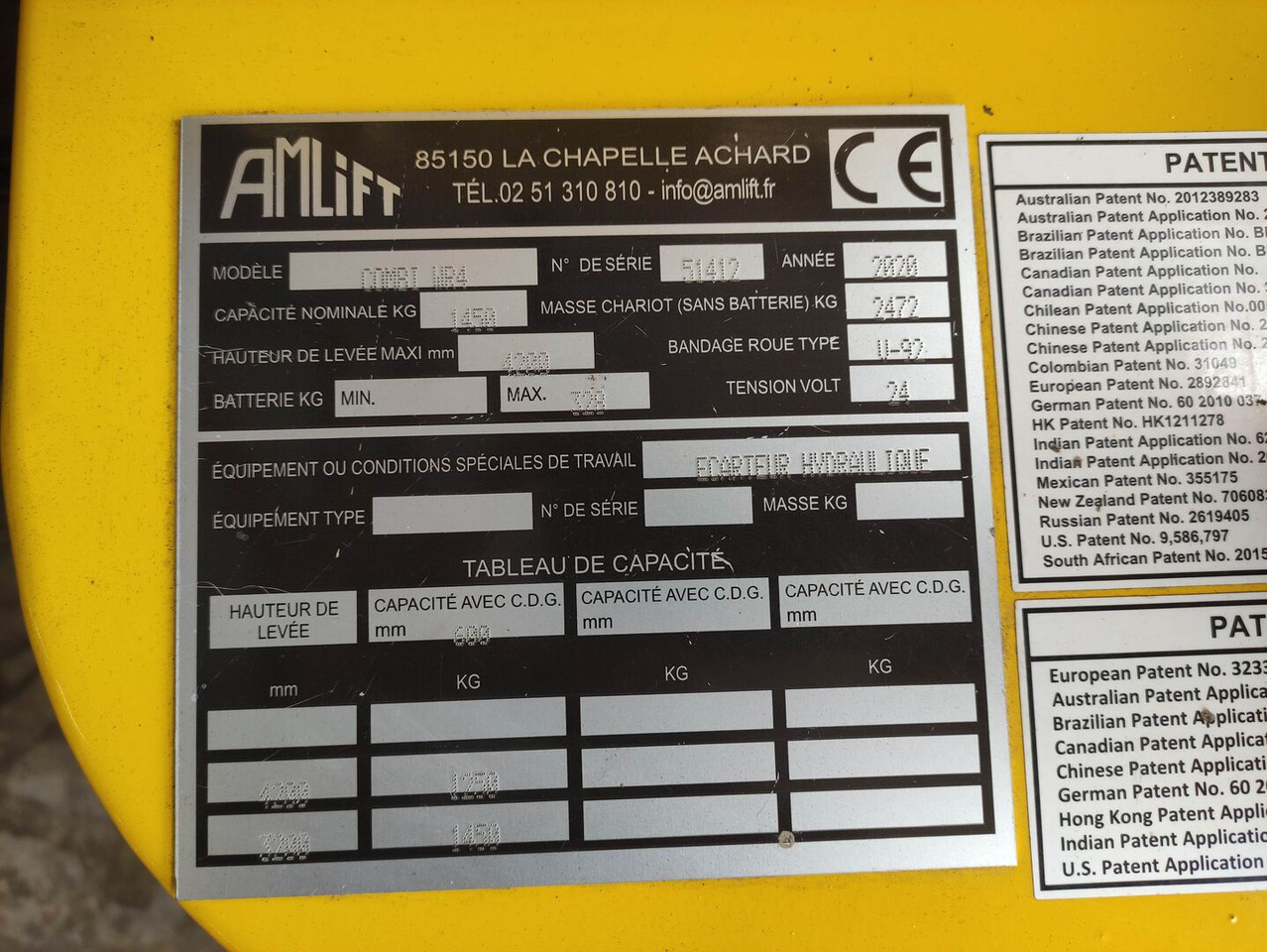 Combilift Combi WR4 / 4-Wege - מערים: תמונה 5 Combilift Combi WR4 / 4-Wege - מערים: תמונה 5