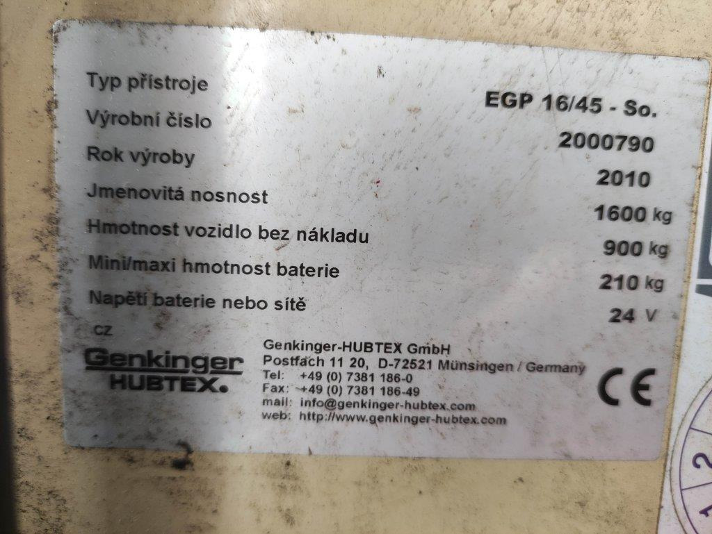 Hubtex EGP16/45-So - מערים: תמונה 5 Hubtex EGP16/45-So - מערים: תמונה 5