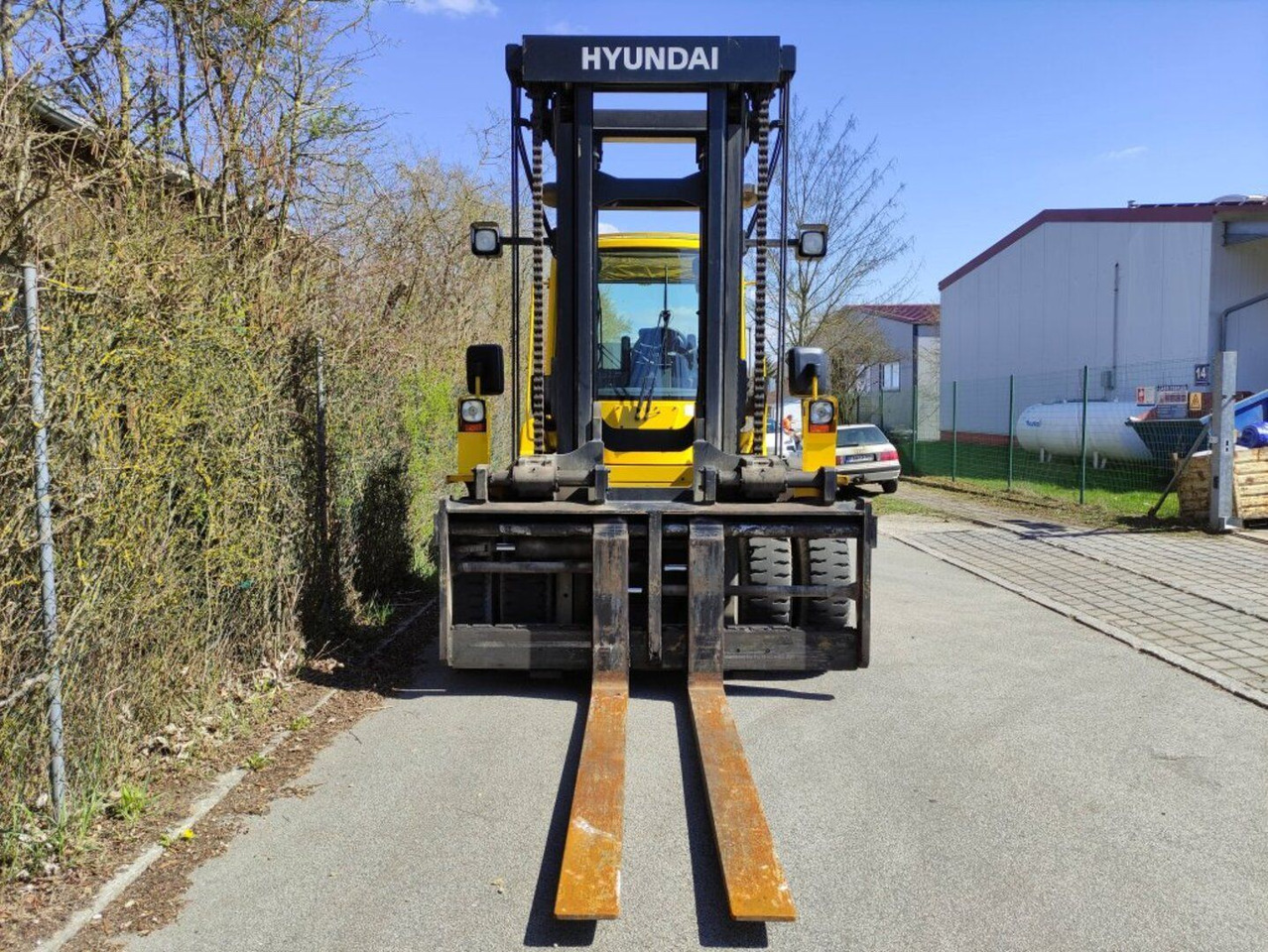 Hyundai 160D-7E - מפעיל מכולות: תמונה 4 Hyundai 160D-7E - מפעיל מכולות: תמונה 4