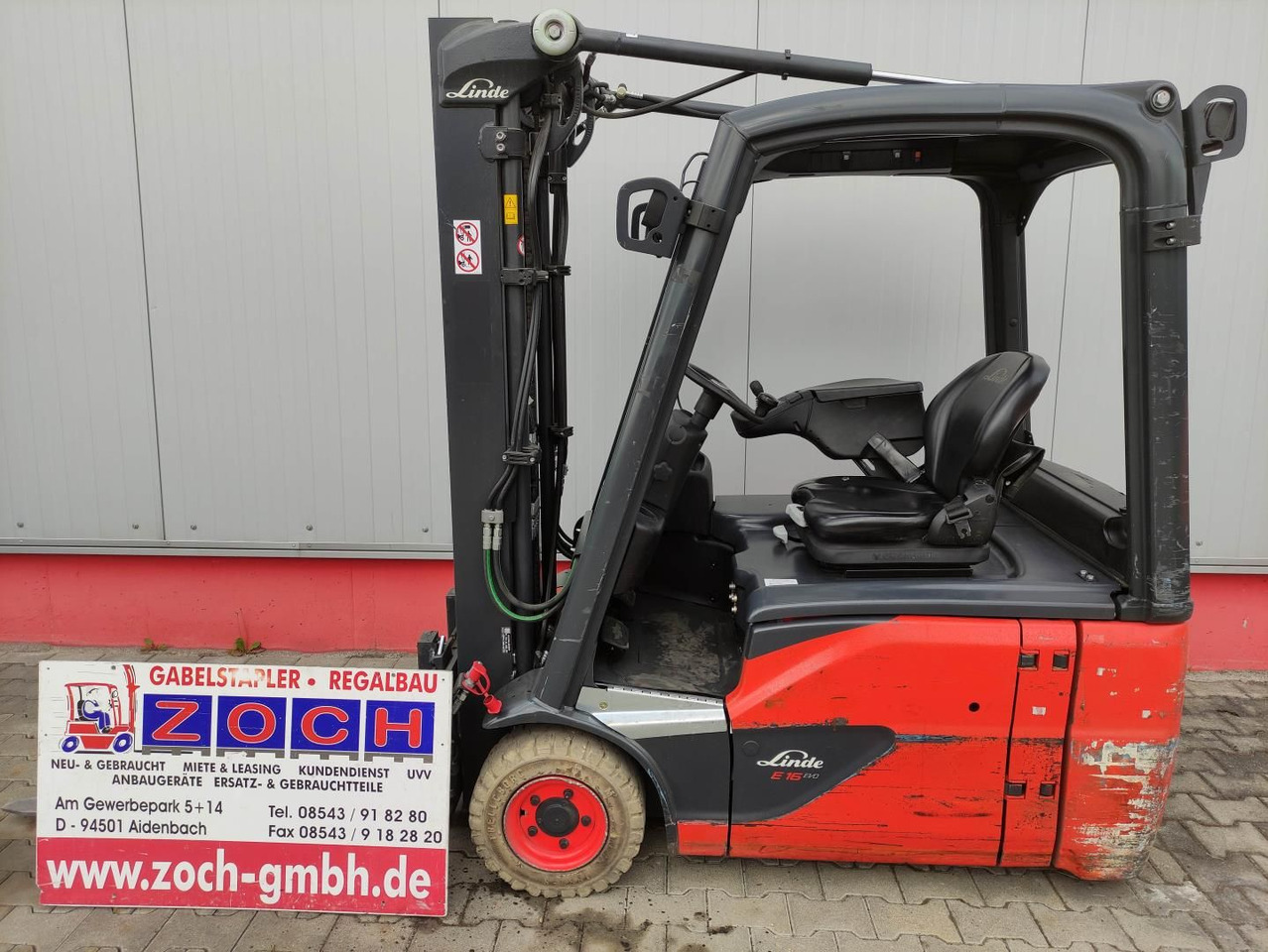 Linde E16-02-386-EVO - מלגזה חשמלית: תמונה 1 Linde E16-02-386-EVO - מלגזה חשמלית: תמונה 1