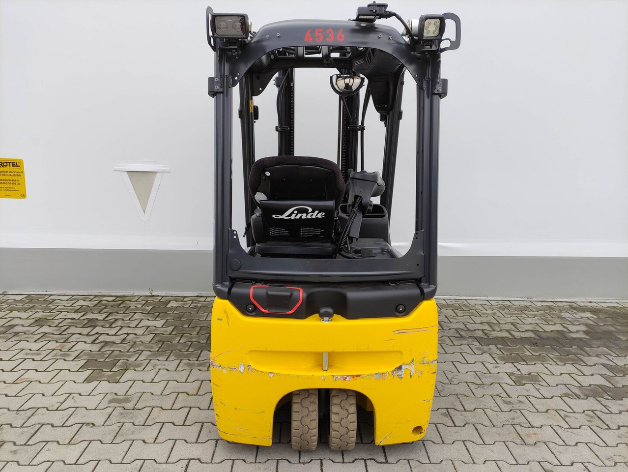 Linde E16-C-02-387 EVO - מלגזה חשמלית: תמונה 4 Linde E16-C-02-387 EVO - מלגזה חשמלית: תמונה 4