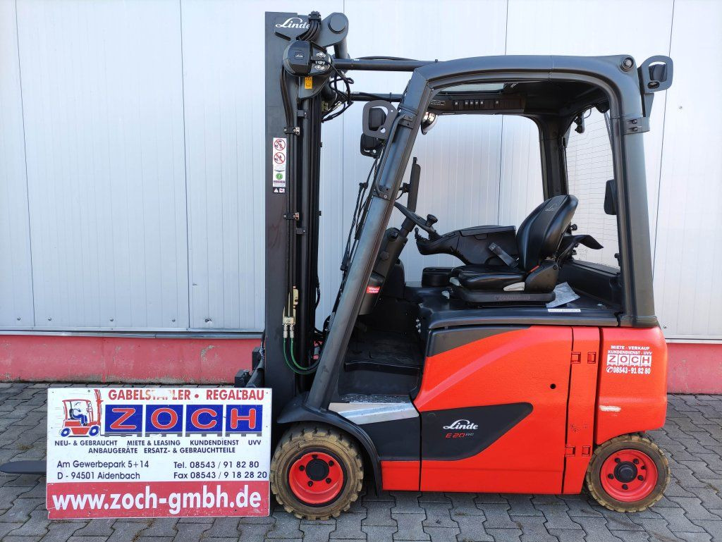 Linde E20P-02-386 EVO - מלגזה חשמלית: תמונה 1 Linde E20P-02-386 EVO - מלגזה חשמלית: תמונה 1