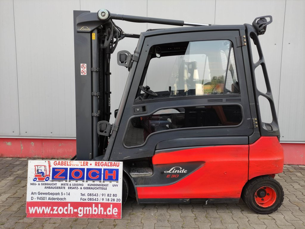 Linde E30L-01-387 - מלגזה חשמלית: תמונה 1 Linde E30L-01-387 - מלגזה חשמלית: תמונה 1