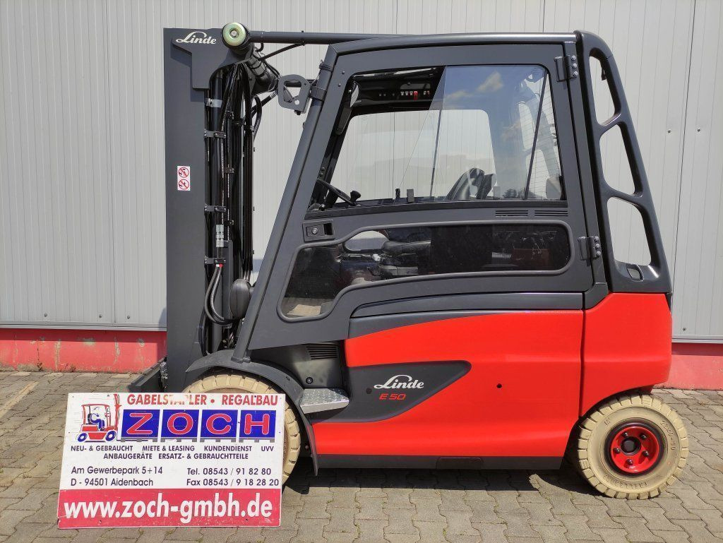 Linde E50HL-01-388 - מלגזה חשמלית: תמונה 1 Linde E50HL-01-388 - מלגזה חשמלית: תמונה 1