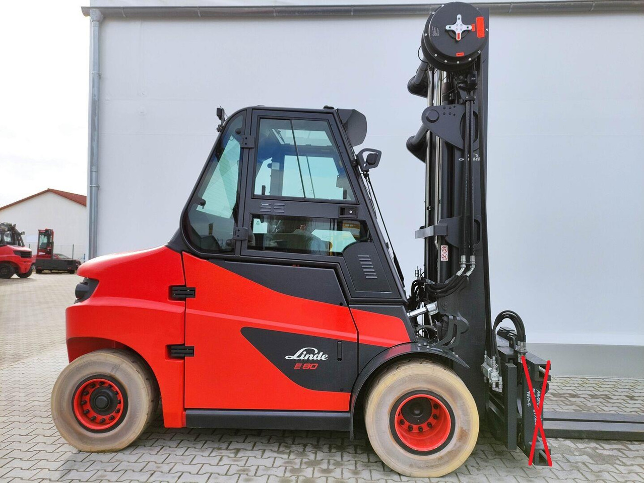 Linde E80-01/900 - מלגזה חשמלית: תמונה 2 Linde E80-01/900 - מלגזה חשמלית: תמונה 2