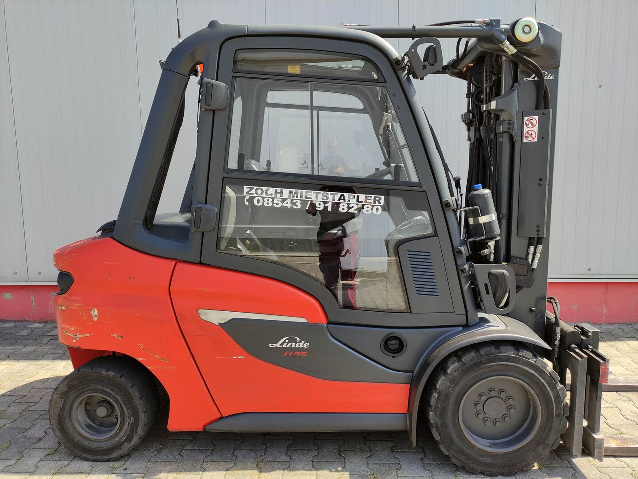 Linde H35D-01-1202 - מלגזת סולר: תמונה 2 Linde H35D-01-1202 - מלגזת סולר: תמונה 2