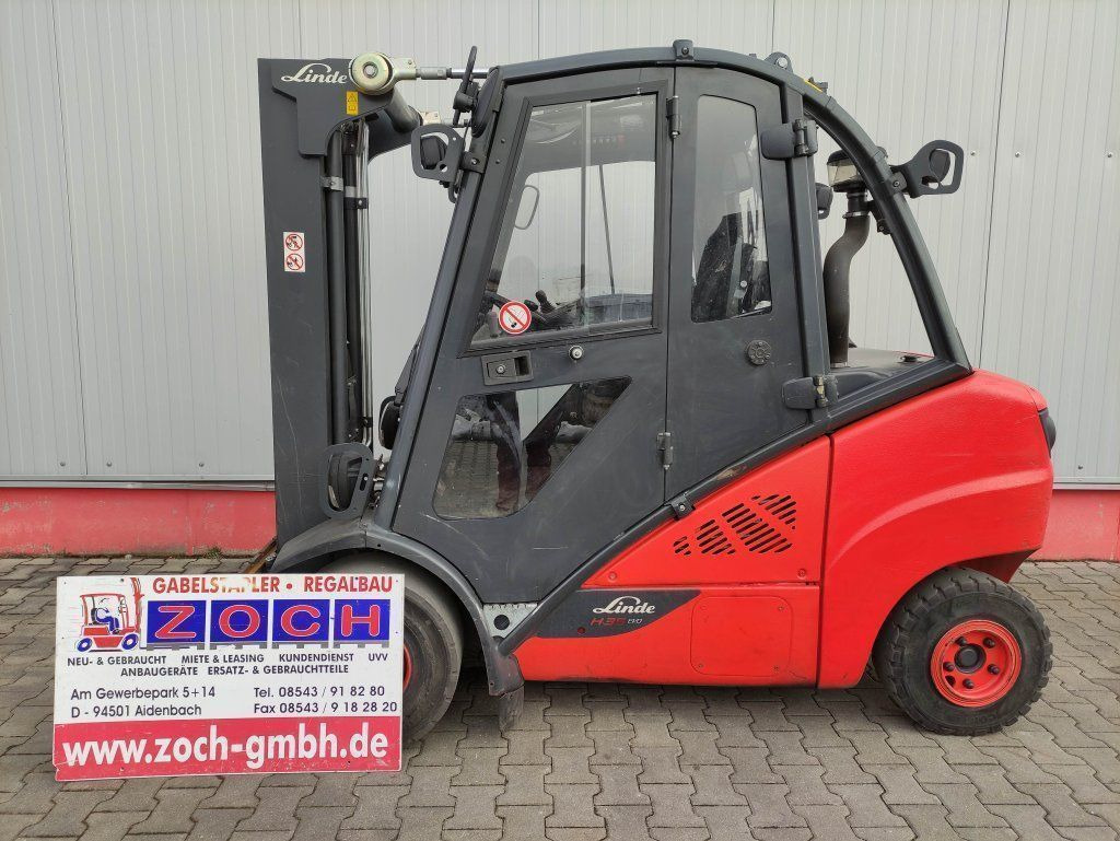 Linde H35D-02-393-EVO - מלגזת סולר: תמונה 1 Linde H35D-02-393-EVO - מלגזת סולר: תמונה 1