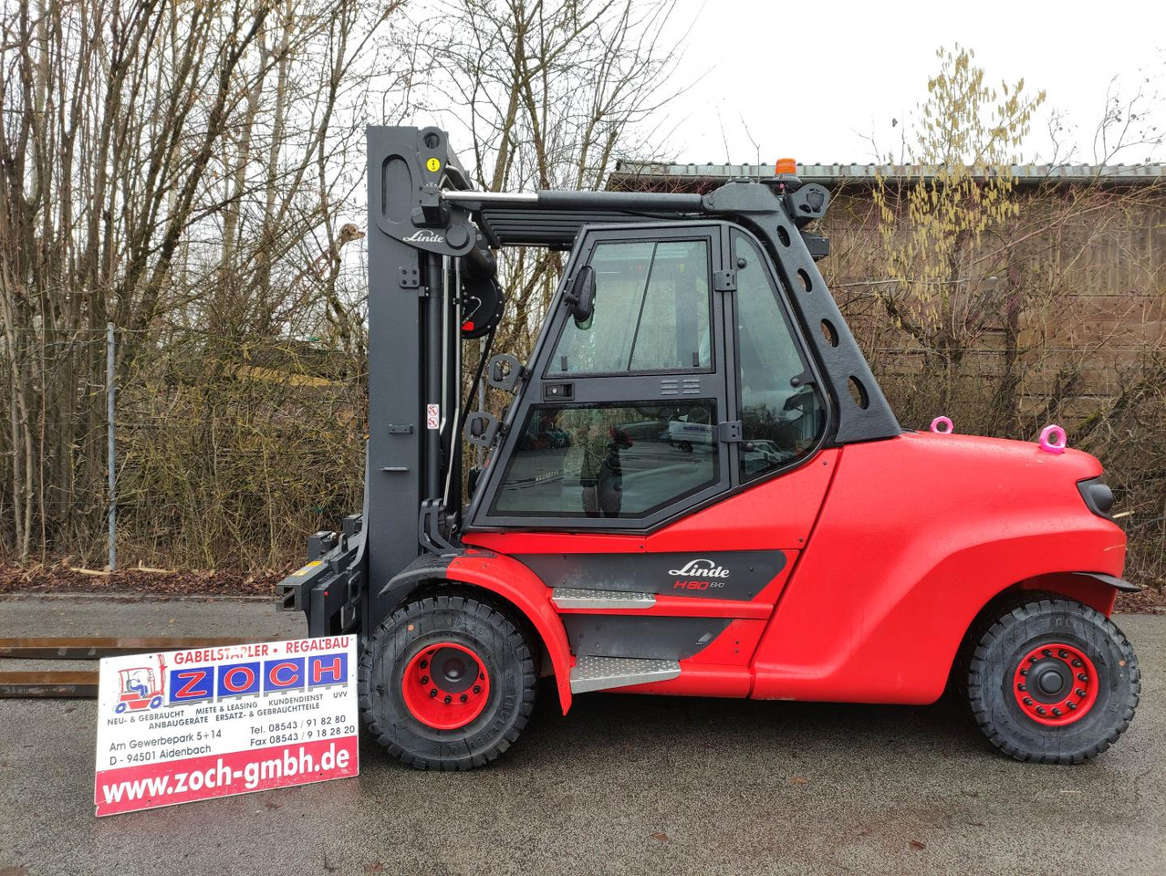 Linde H80D-1100-03-396 - מלגזת סולר: תמונה 2 Linde H80D-1100-03-396 - מלגזת סולר: תמונה 2