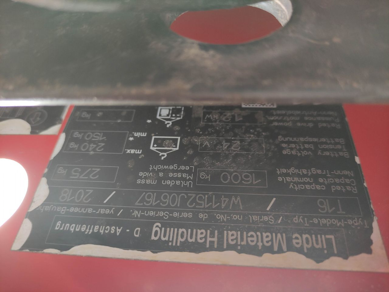 Linde T16-1152 - משאית משטחים: תמונה 5 Linde T16-1152 - משאית משטחים: תמונה 5