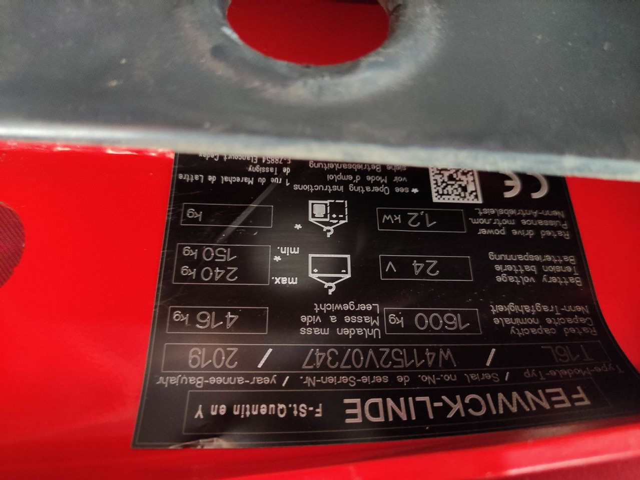 Linde T16L-1152 - משאית משטחים: תמונה 5 Linde T16L-1152 - משאית משטחים: תמונה 5