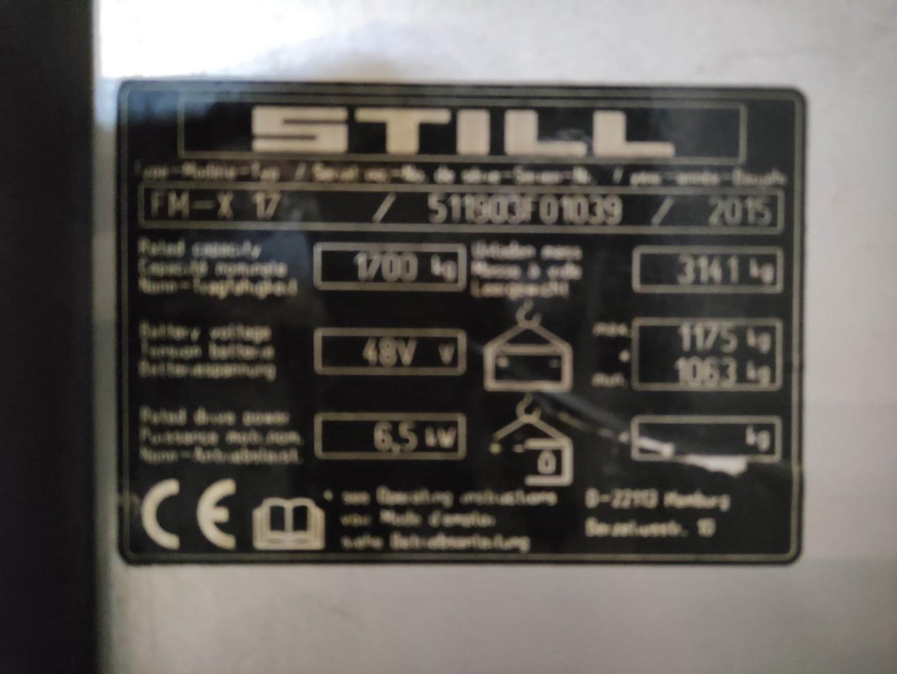 משאית הגעה Still FM-X-17: תמונה 6