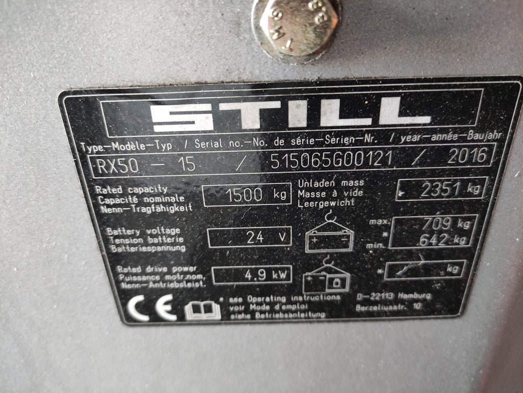 מלגזה Still RX50-15: תמונה 6