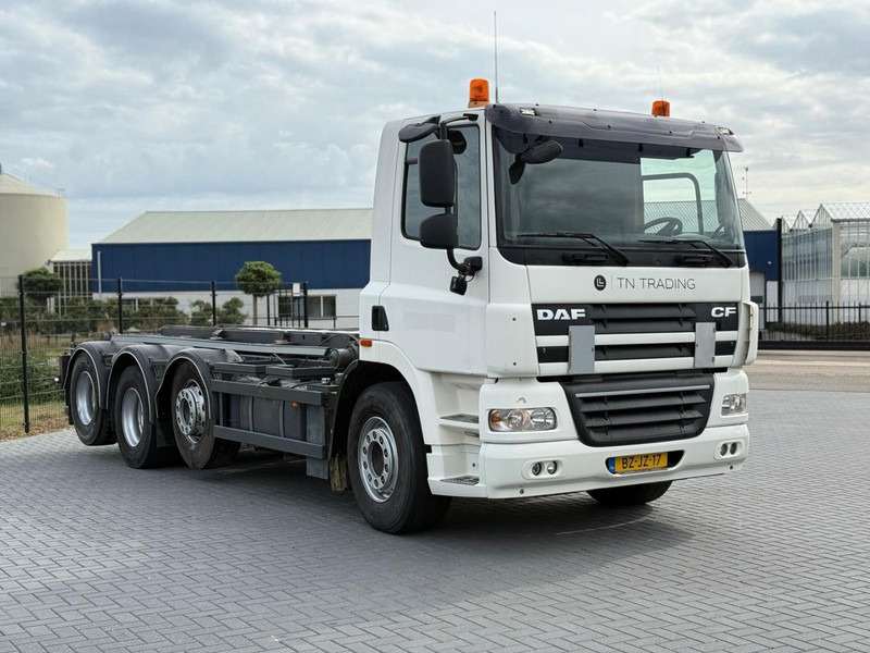 DAF FT CF 85.410 STEEL/AIR, 8X2, EURO 5, PERFECT CONDITION. - משאית מערכת כבלים: תמונה 1 DAF FT CF 85.410 STEEL/AIR, 8X2, EURO 5, PERFECT CONDITION. - משאית מערכת כבלים: תמונה 1
