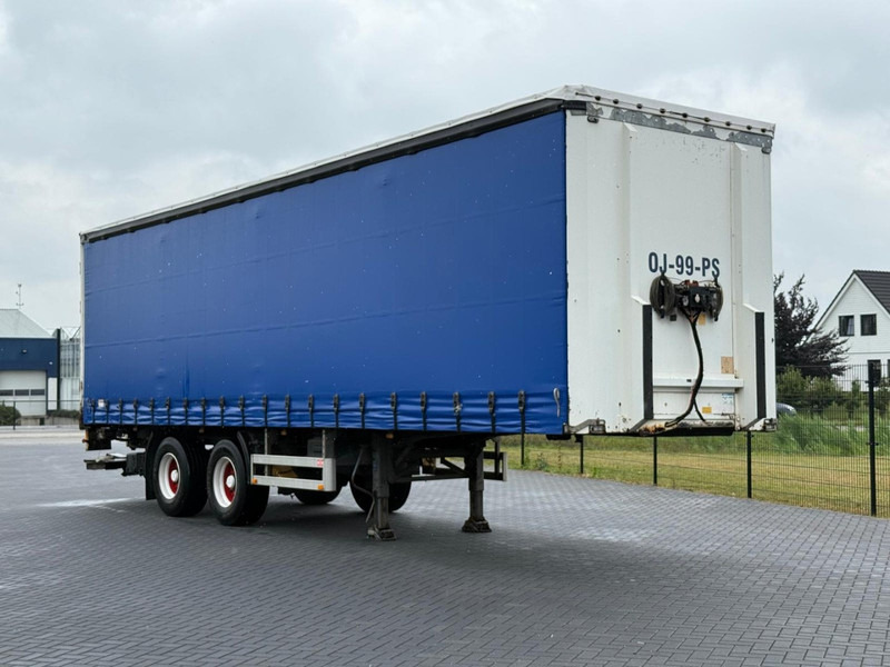 Pacton B2-001 LAADKLEP, STUURAS, HARDHOUTEN VLOER. - סמיטריילר עם וילונות צד: תמונה 1 Pacton B2-001 LAADKLEP, STUURAS, HARDHOUTEN VLOER. - סמיטריילר עם וילונות צד: תמונה 1