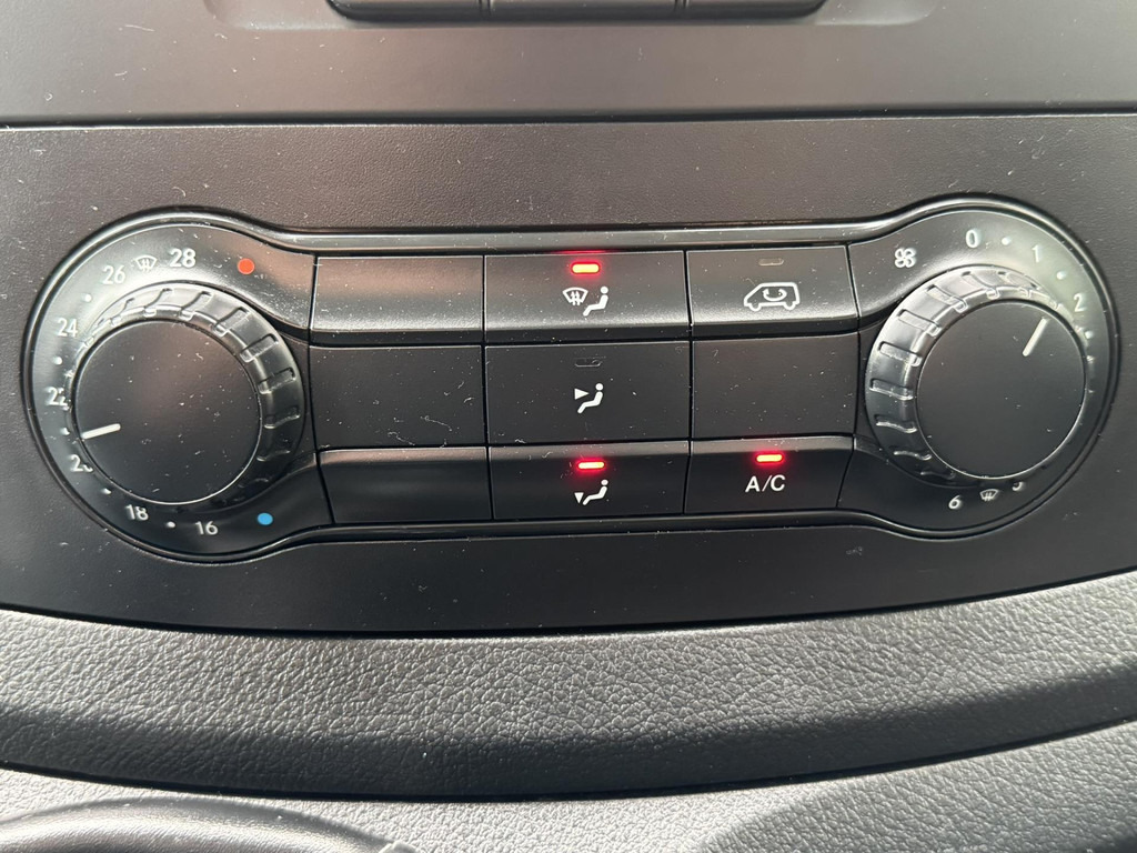 כלי רכב מסחרי קומבי Mercedes-Benz Vito-110 Dubbele Cabine Facelift Comfort Leder stuurwiel Airco Radio+media: תמונה 17