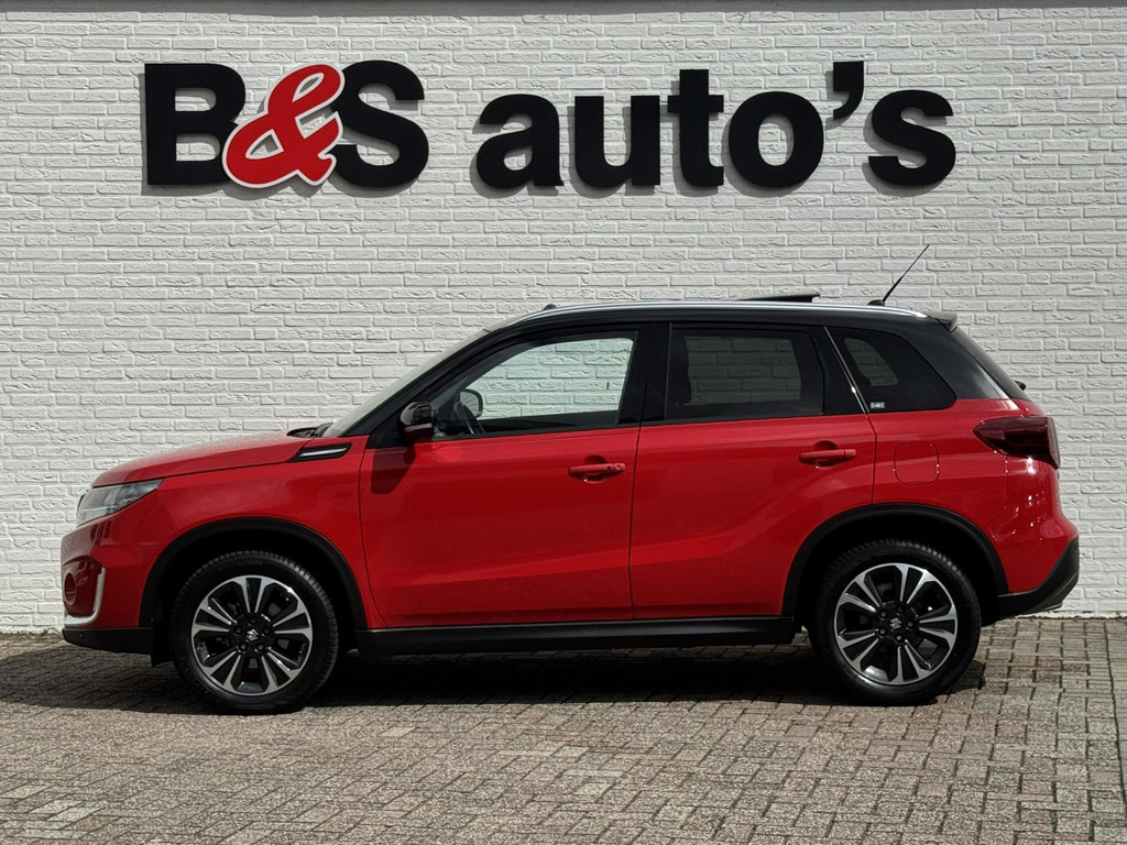 SUV Suzuki Vitara-1.4 Boosterjet Style Smart Hybrid AllGrip Adaptive cruise Climate control Panoramadak Apple / Android Navigatie: תמונה 6