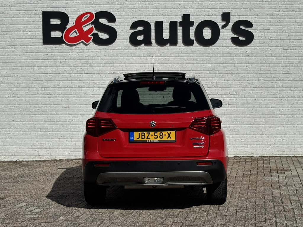 SUV Suzuki Vitara-1.4 Boosterjet Style Smart Hybrid AllGrip Adaptive cruise Climate control Panoramadak Apple / Android Navigatie: תמונה 12