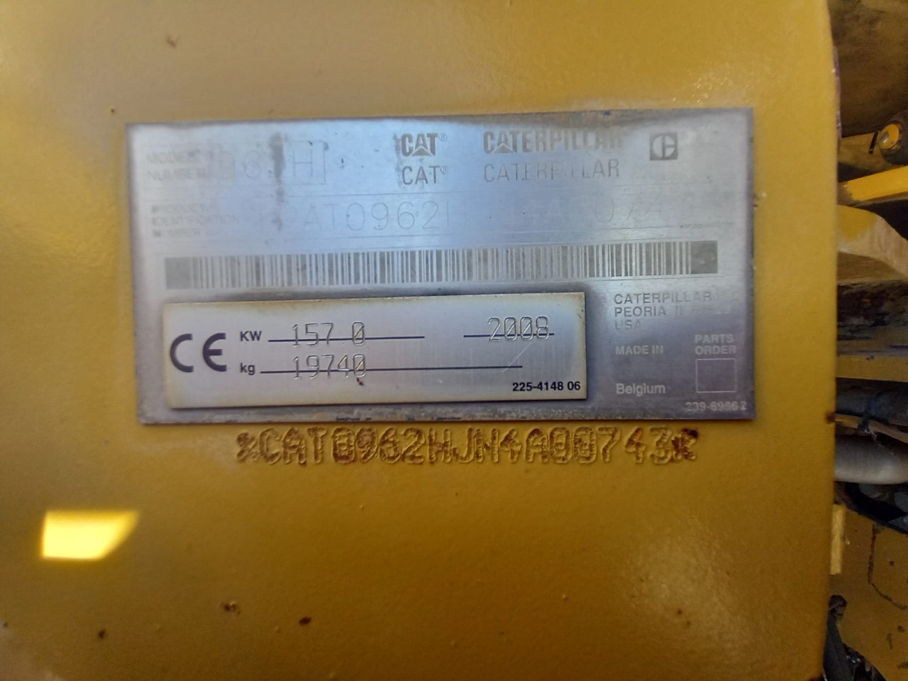 Caterpillar 963H - מעמיס גלגלים: תמונה 2 Caterpillar 963H - מעמיס גלגלים: תמונה 2