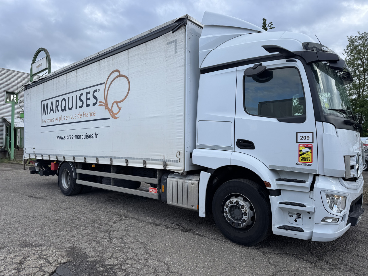 MERCEDES-BENZ Actros - משאית וילונות צד: תמונה 1 MERCEDES-BENZ Actros - משאית וילונות צד: תמונה 1