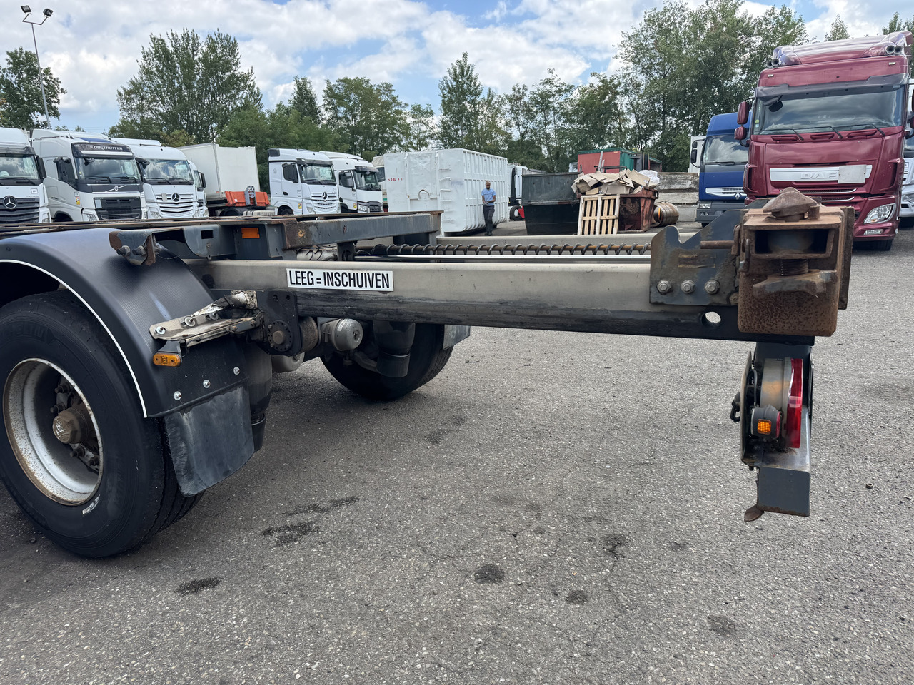 סמיטריילר מוביל מכולות/ החלפת גוף עבור הובלה של מכולות VAN HOOL Porte containers: תמונה 11 סמיטריילר מוביל מכולות/ החלפת גוף עבור הובלה של מכולות VAN HOOL Porte containers: תמונה 11