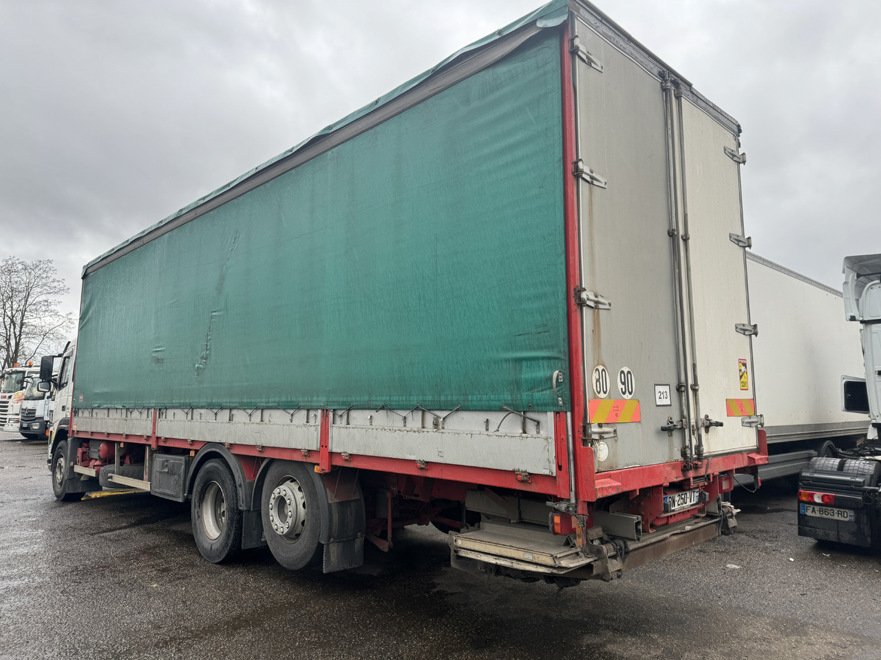 משאית וילונות צד VOLVO FM 400: תמונה 7