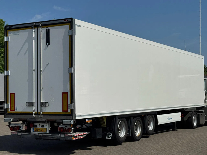Krone Carrier Vector 1950 / Ov-Laadklep / 2x Lift-As / Apk! - סמיטריילר עם קירור: תמונה 1 Krone Carrier Vector 1950 / Ov-Laadklep / 2x Lift-As / Apk! - סמיטריילר עם קירור: תמונה 1