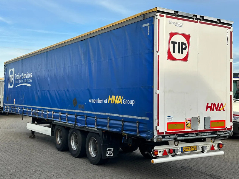 Krone Schuifzeil -Dak / BPW-Assen - סמיטריילר עם וילונות צד: תמונה 2 Krone Schuifzeil -Dak / BPW-Assen - סמיטריילר עם וילונות צד: תמונה 2