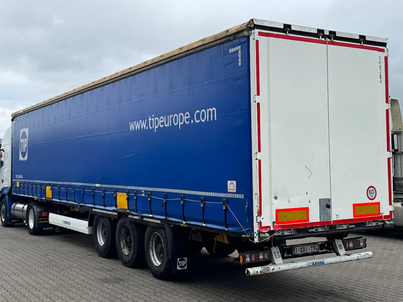 Krone Schuifzeil -Dak / BPW-Assen - סמיטריילר עם וילונות צד: תמונה 2 Krone Schuifzeil -Dak / BPW-Assen - סמיטריילר עם וילונות צד: תמונה 2