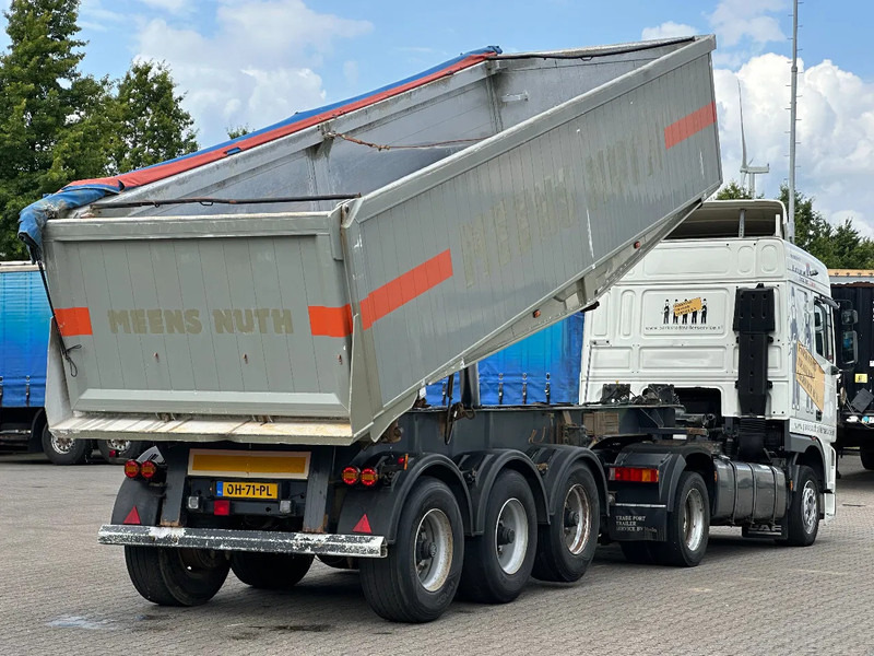 Langendorf 2 Side Tipper / Alu Box 24m3 / Bpw Axles / Lift-Axle - סמיטריילר עם מזהיר: תמונה 1 Langendorf 2 Side Tipper / Alu Box 24m3 / Bpw Axles / Lift-Axle - סמיטריילר עם מזהיר: תמונה 1