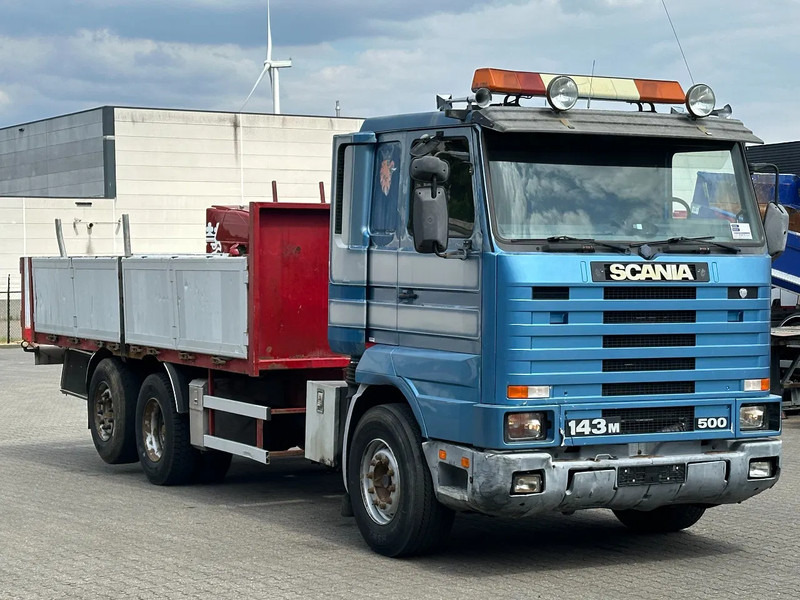 Scania R143-500 V8 6x2 Retarder Full Air Euro 1 - משאית צד נופל/ שטוחה: תמונה 2 Scania R143-500 V8 6x2 Retarder Full Air Euro 1 - משאית צד נופל/ שטוחה: תמונה 2