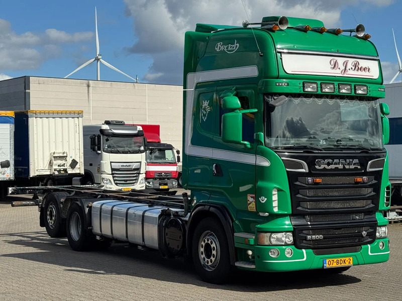 Scania R500 V8 6x2 Retarder Chassis WB 5.10 - משאית עם שלדת תא: תמונה 2 Scania R500 V8 6x2 Retarder Chassis WB 5.10 - משאית עם שלדת תא: תמונה 2