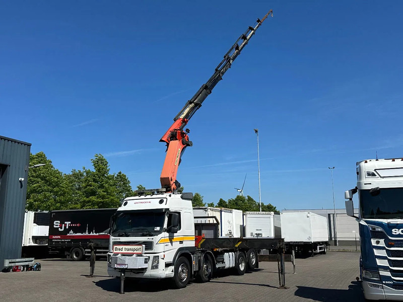 Volvo FM 12.460 8x2 Palinger PK72002 10x Extendable! - משאית צד נופל/ שטוחה, משאית מנוף: תמונה 2 Volvo FM 12.460 8x2 Palinger PK72002 10x Extendable! - משאית צד נופל/ שטוחה, משאית מנוף: תמונה 2