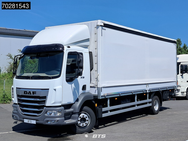 DAF XB 290 4X2 NEW! 16tonner Automatic Ladebordwand ACC Euro 6 - משאית וילונות צד: תמונה 1 DAF XB 290 4X2 NEW! 16tonner Automatic Ladebordwand ACC Euro 6 - משאית וילונות צד: תמונה 1