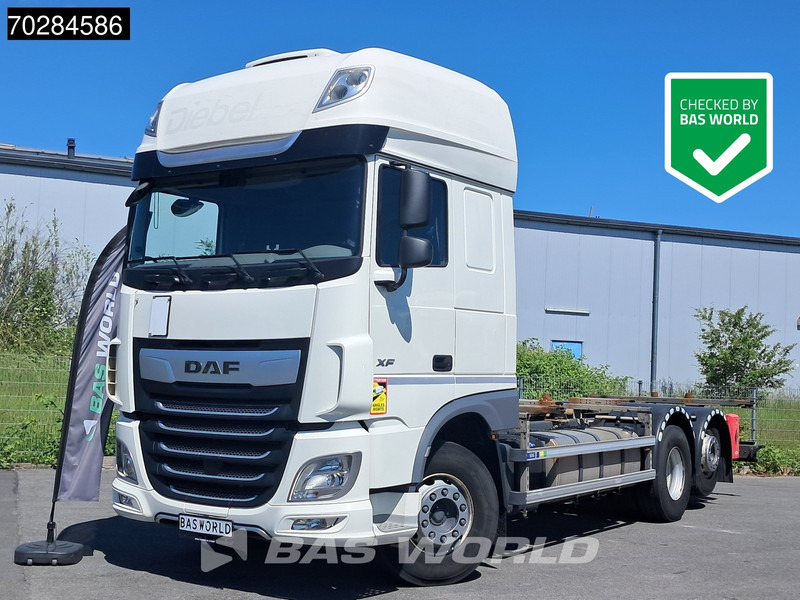 DAF XF 450 6X2 BDF SSC Retarder 2x Tanks Liftachse Standklima LED ACC Euro 6 - מוביל מכולות/ משאית החלפת גוף: תמונה 1 DAF XF 450 6X2 BDF SSC Retarder 2x Tanks Liftachse Standklima LED ACC Euro 6 - מוביל מכולות/ משאית החלפת גוף: תמונה 1