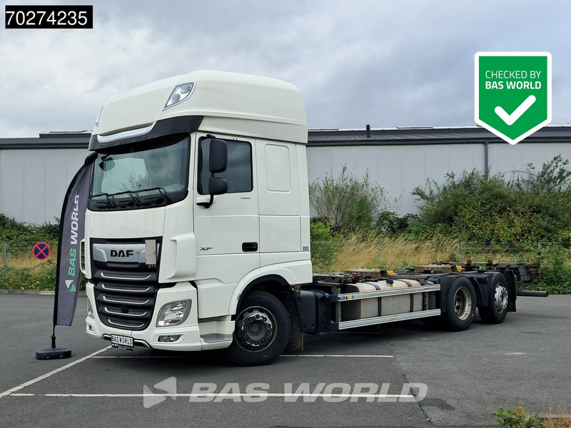 DAF XF 480 6X2 SSC FAN Retarder ACC Lift-Lenkachse LED Euro 6 - מוביל מכולות/ משאית החלפת גוף: תמונה 1 DAF XF 480 6X2 SSC FAN Retarder ACC Lift-Lenkachse LED Euro 6 - מוביל מכולות/ משאית החלפת גוף: תמונה 1