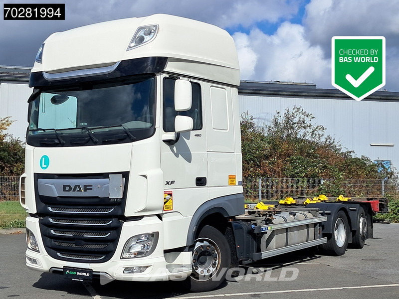DAF XF 480 6X2 SSC Retarder 2xTanks Lift/Steering ACC Euro 6 - מוביל מכולות/ משאית החלפת גוף: תמונה 1 DAF XF 480 6X2 SSC Retarder 2xTanks Lift/Steering ACC Euro 6 - מוביל מכולות/ משאית החלפת גוף: תמונה 1