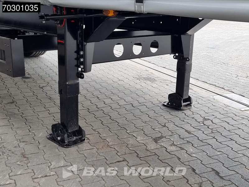 חָדָשׁ סמיטריילר עם וילונות צד Kögel NEW SAF Liftachse Edscha: תמונה 12