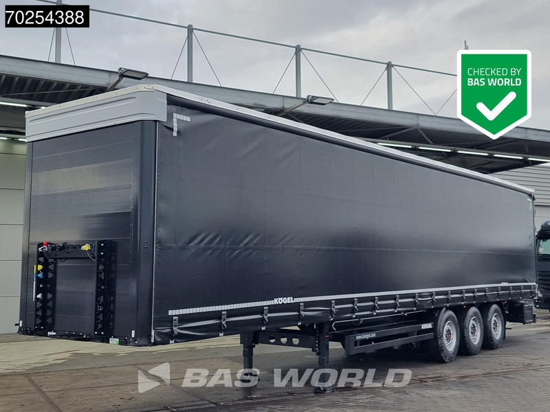Kögel S24-1 3 axles NEW SAF Liftachse Edscha - סמיטריילר עם וילונות צד: תמונה 1 Kögel S24-1 3 axles NEW SAF Liftachse Edscha - סמיטריילר עם וילונות צד: תמונה 1