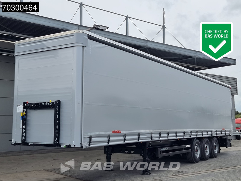 Kögel S24-1 NEW Lift Axle - סמיטריילר עם וילונות צד: תמונה 1 Kögel S24-1 NEW Lift Axle - סמיטריילר עם וילונות צד: תמונה 1
