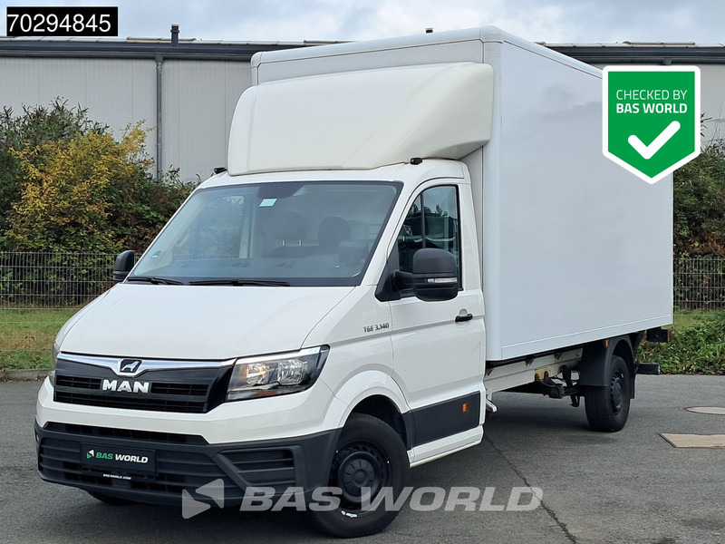 MAN TGE 3.140 Ladebordwand Automatik 140PS Koffer Kamera Tempomat Klima Euro6 20m3 A/C Cruise control - כלי רכב מסחרי עם תיבה: תמונה 1 MAN TGE 3.140 Ladebordwand Automatik 140PS Koffer Kamera Tempomat Klima Euro6 20m3 A/C Cruise control - כלי רכב מסחרי עם תיבה: תמונה 1