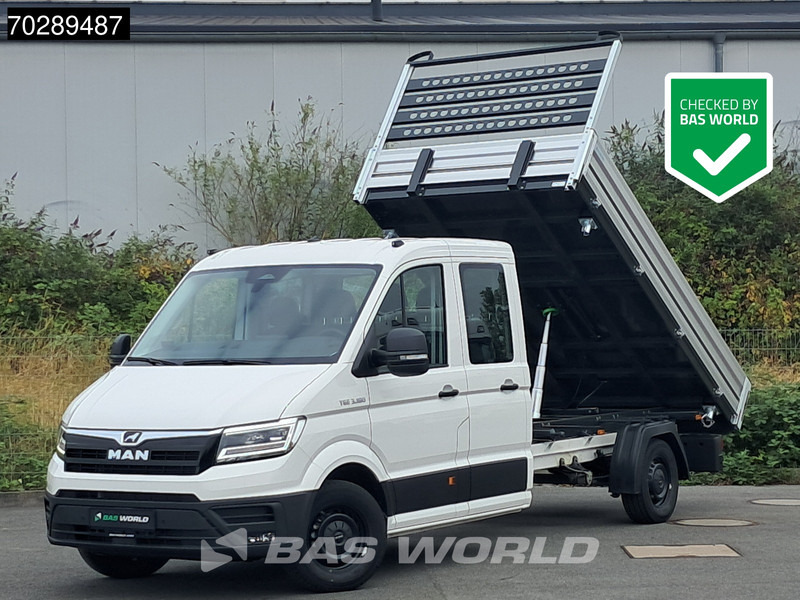 MAN TGE 3.180 Neu! Dreiseitenkipper Automatik 2025 Facelift 180PS AHK LED Klima Tempomat Navi ACC Euro6 Kieper 3m3 A/C Towbar Cruise control - כלי רכב מסחרי מזהיר: תמונה 1 MAN TGE 3.180 Neu! Dreiseitenkipper Automatik 2025 Facelift 180PS AHK LED Klima Tempomat Navi ACC Euro6 Kieper 3m3 A/C Towbar Cruise control - כלי רכב מסחרי מזהיר: תמונה 1