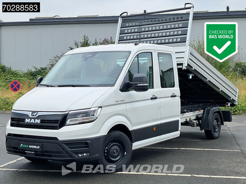MAN TGE 3.180 Neu! Dreiseitenkipper Automatik 2025 Facelift 180PS AHK LED Klima Tempomat Navi ACC Euro6 Kieper 3m3 - כלי רכב מסחרי מזהיר: תמונה 1 MAN TGE 3.180 Neu! Dreiseitenkipper Automatik 2025 Facelift 180PS AHK LED Klima Tempomat Navi ACC Euro6 Kieper 3m3 - כלי רכב מסחרי מזהיר: תמונה 1