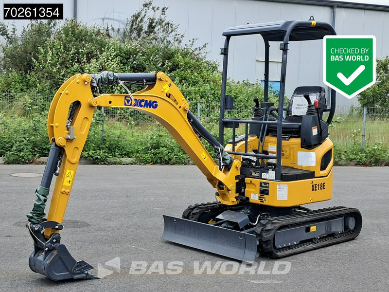 XCMG XE18 E 2 JAHRE HERSTELLERGARANTIE - YANMAR MOTOR - מיני מחפר: תמונה 1 XCMG XE18 E 2 JAHRE HERSTELLERGARANTIE - YANMAR MOTOR - מיני מחפר: תמונה 1
