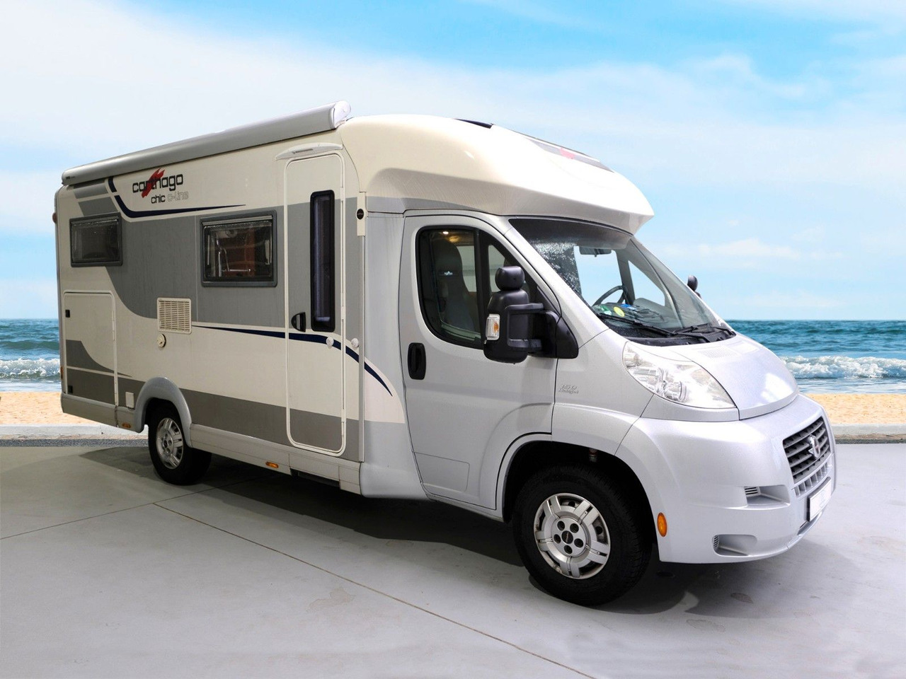 Carthago Chic C-Line T4.3-AUTOMATIK-EINZELBETTEN-GARAGE - רכב ממונע חצי-משולב: תמונה 1 Carthago Chic C-Line T4.3-AUTOMATIK-EINZELBETTEN-GARAGE - רכב ממונע חצי-משולב: תמונה 1