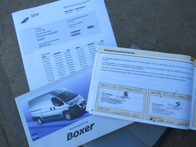 כלי רכב מסחרי עם תיבה, כלי רכב מסחרי קומבי Peugeot Boxer 30 2.2HDi DOKA Dubbelcabine AIRCO: תמונה 13