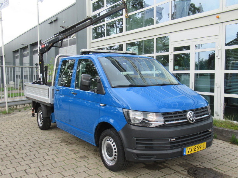 Volkswagen Transporter 2.0 TDI 75KW L2 DOKA + HIAB Dubbelcabine Comfort - כלי רכב מסחרי במיטה שטוחה, כלי רכב מסחרי קומבי: תמונה 3 Volkswagen Transporter 2.0 TDI 75KW L2 DOKA + HIAB Dubbelcabine Comfort - כלי רכב מסחרי במיטה שטוחה, כלי רכב מסחרי קומבי: תמונה 3